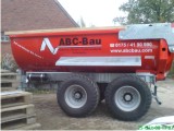 Beschriftung Baufahrzeug